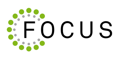 Schwarzer Schriftzug FOCUS